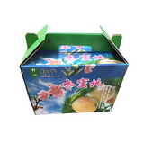 Custom Fruit Gift Box with Peach Design