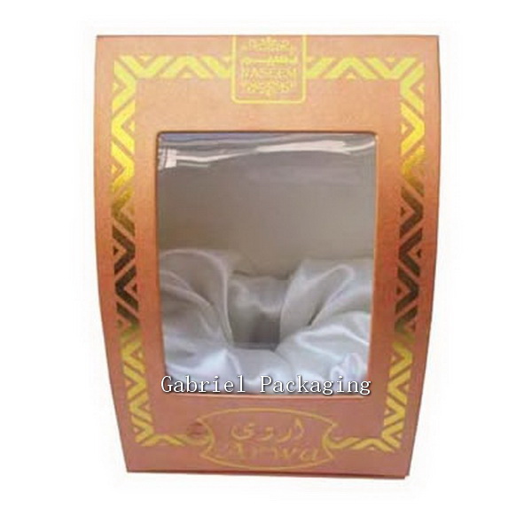 Custom Perfume Box with PVC windwow